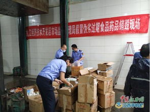 九江经开区市监局集中销毁不合格食品药品466件